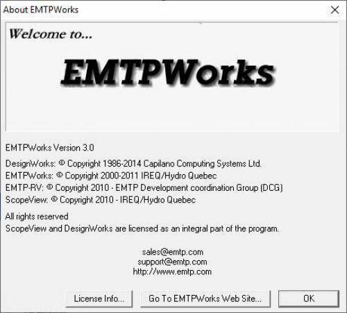 نرم‌افزار EMTP_RV Ver3.0